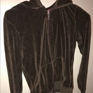brown juicy cloture jacket